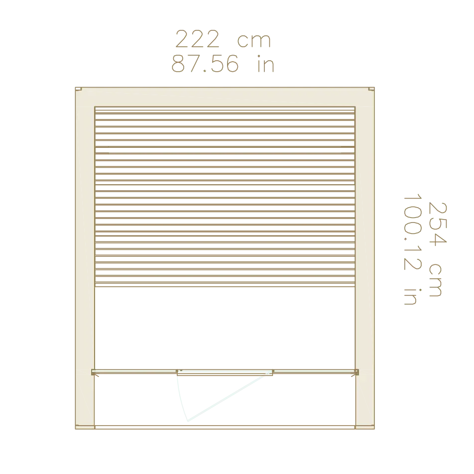 Aurea – tlocrt i dimenzije